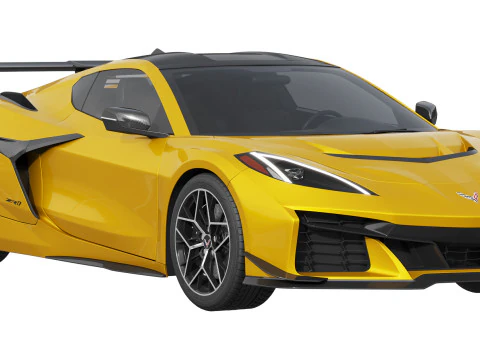 Chevrolet Corvette ZR1 2025 3D Model