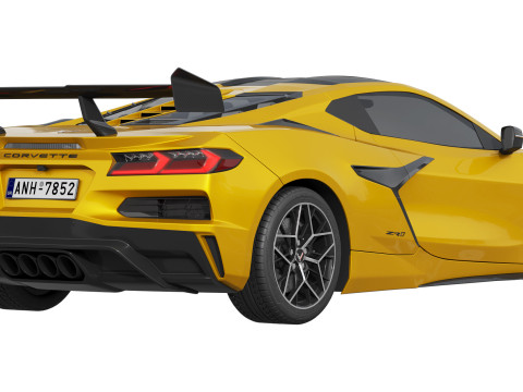 Chevrolet Corvette ZR1 2025 Modelo 3D