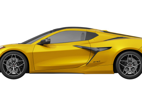 Chevrolet Corvette ZR1 2025 Modelo 3D