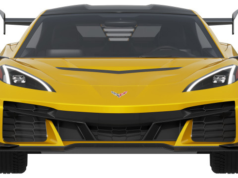 Chevrolet Corvette ZR1 2025 Modelo 3D