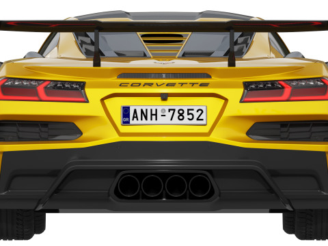 Chevrolet Corvette ZR1 2025 Modelo 3D