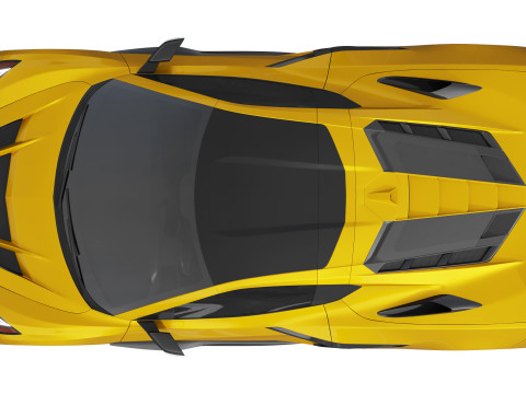 Chevrolet Corvette ZR1 2025 Modelo 3D