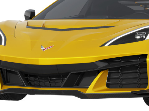 Chevrolet Corvette ZR1 2025 Modelo 3D