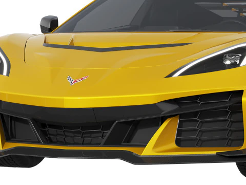 Chevrolet Corvette ZR1 2025 3D Model