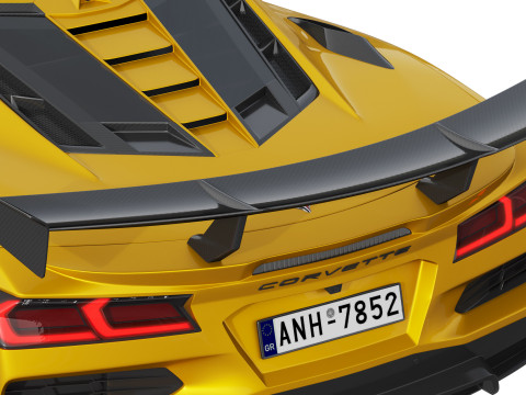 Chevrolet Corvette ZR1 2025 Modelo 3D