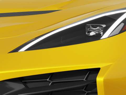 Chevrolet Corvette ZR1 2025 Modelo 3D