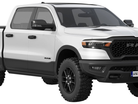 RAM 1500 2025 3Dモデル