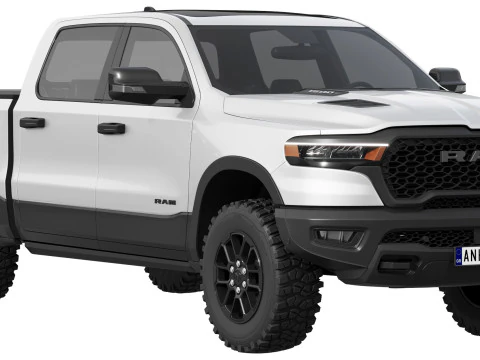 RAM1500 2025 Modello 3D