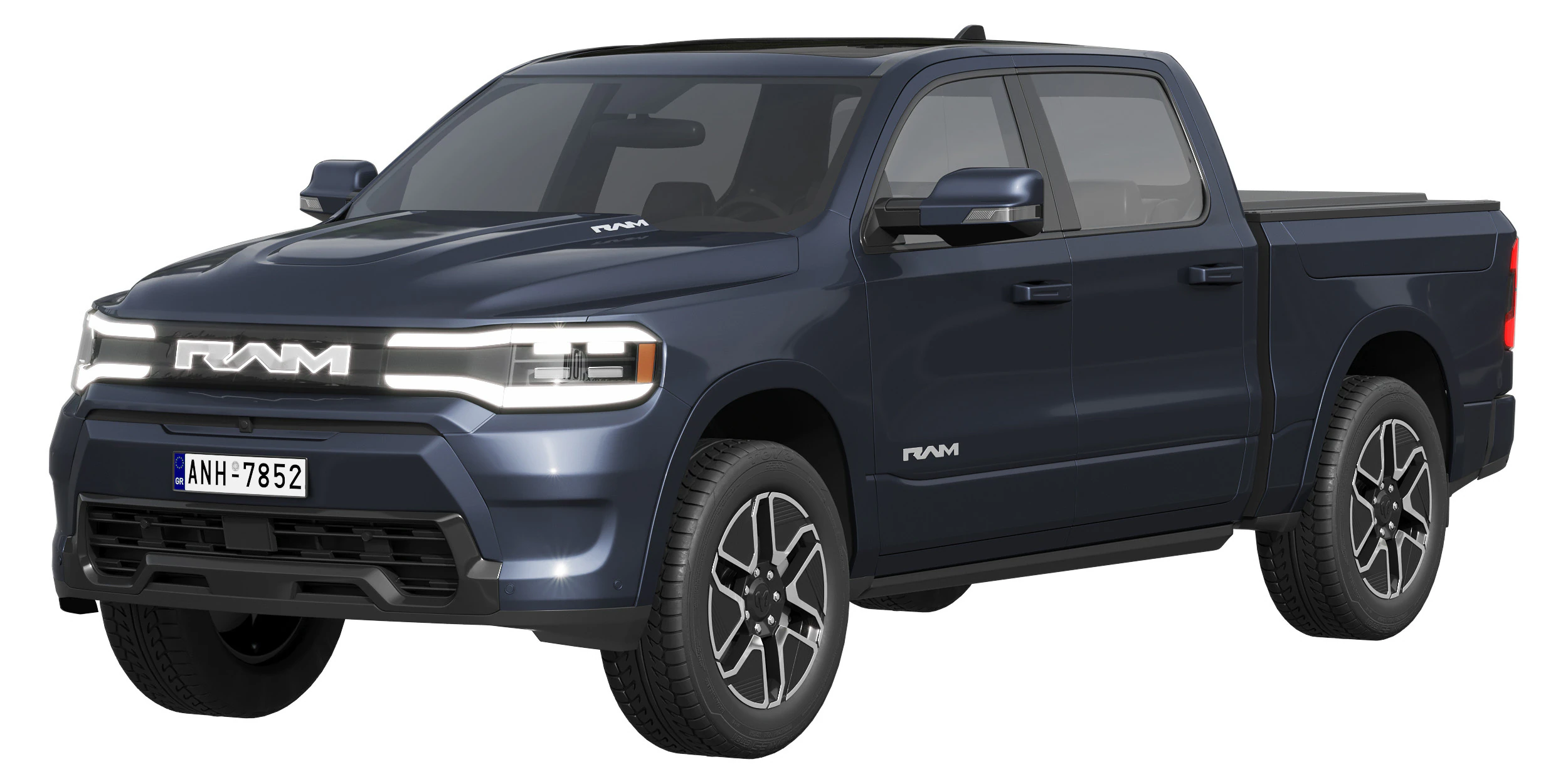 RAM 1500 REV 2025 3D Model .c4d .max .obj .3ds .fbx .stl .blend 