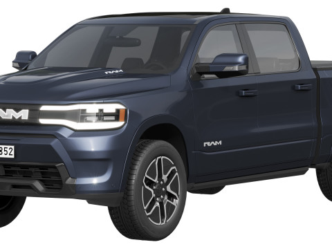 RAM 1500 REV 2025 3D 모델