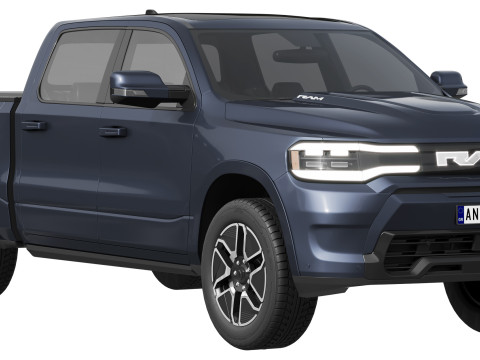 RAM 1500 REV 2025 Model 3D