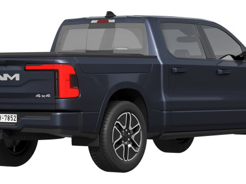 RAM 1500 REV 2025 Model 3D