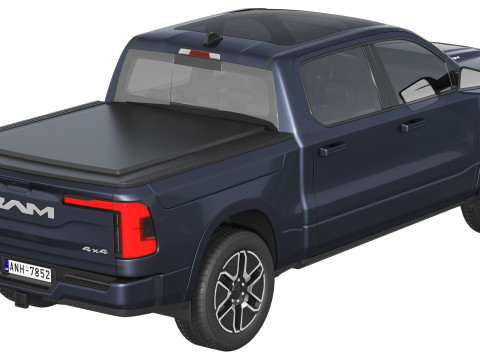 RAM 1500 REV 2025 Model 3D