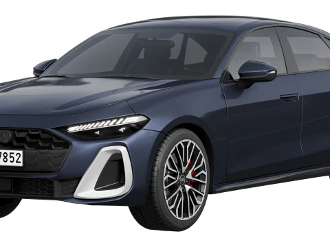 Audi A5 2025 Modelo 3D