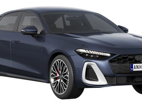 Audi A5 2025 3D Model