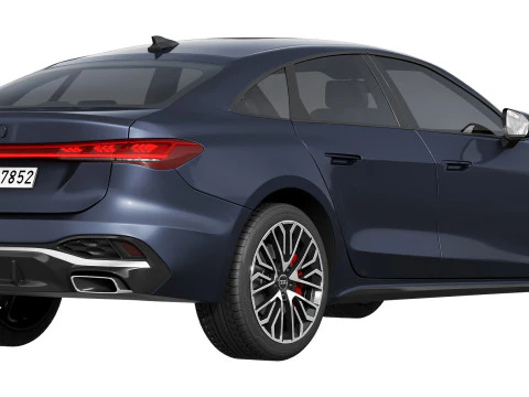 Audi A5 2025 3D Model