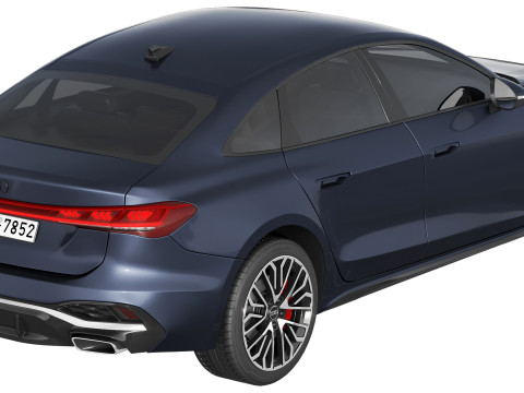 Audi A5 2025 3D Model