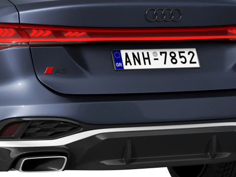 Audi A5 2025 3D Model