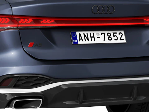 Audi A5 2025 3D Model