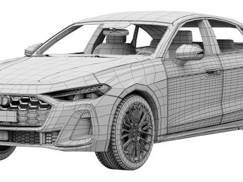 Audi A5 2025 3D Model