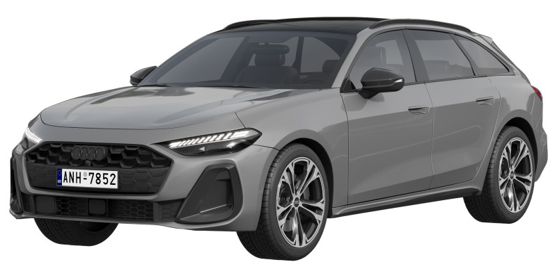 Audi A5 Avant 2025 3D Model .c4d .max .obj .3ds .fbx .stl .blend 