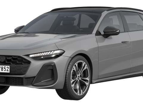 Audi A5 Avant 2025 3D Model