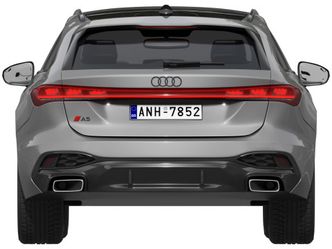 Audi A5 Avant 2025 3D Model
