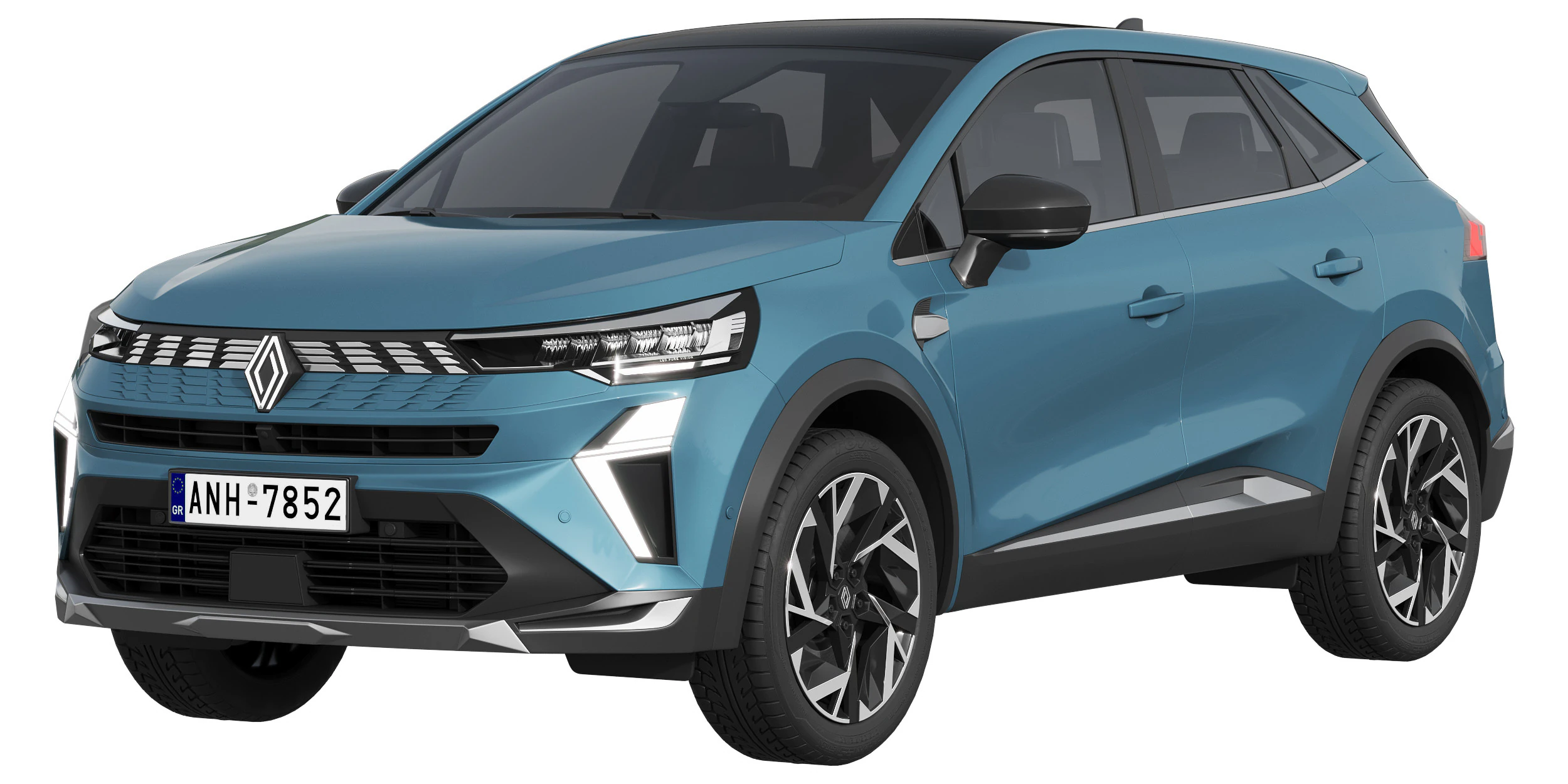 Renault Symbioz 3D Model .c4d .max .obj .3ds .fbx .stl .blend