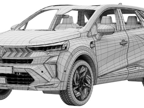 Renault Symbioz 3D Model