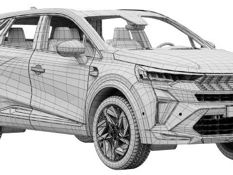 Renault Symbioz 3D Model