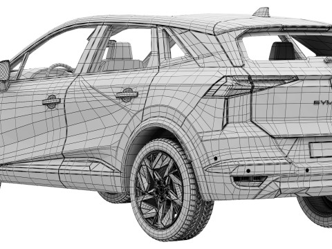 Renault Symbioz 3D Model