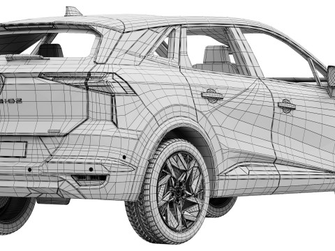 Renault Symbioz 3D Model