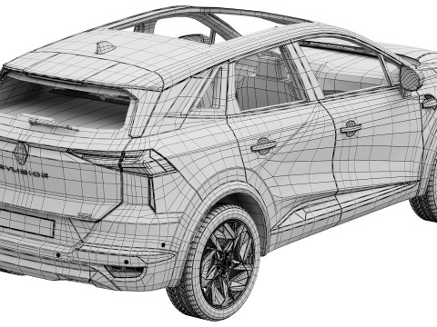 Renault Symbioz 3D Model