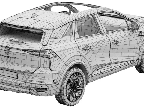 Renault Symbioz 3D Model