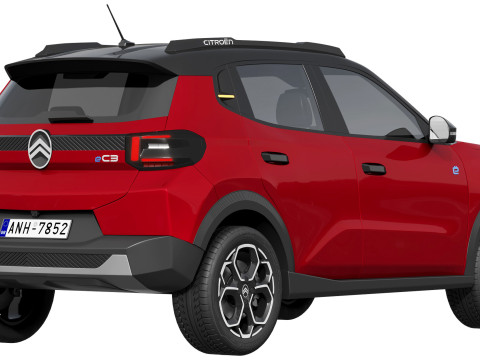 Citroen e-C3 2024 3Dモデル