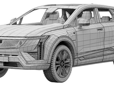 Cadillac Optiq 3D Model