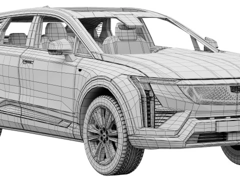 Cadillac Optiq 3D Model