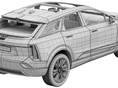 Cadillac Optiq 3D Model
