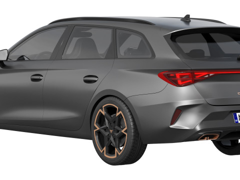 Cupra Leon Sportstourer 2025 Modèle 3D