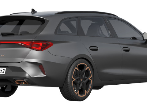 Cupra Leon Sportstourer 2025 Modèle 3D