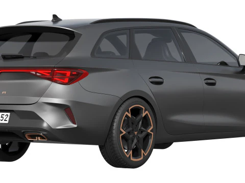 Cupra Leon Sportstourer 2025 3D Model