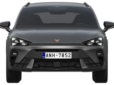 Cupra Leon Sportstourer 2025 3D Model
