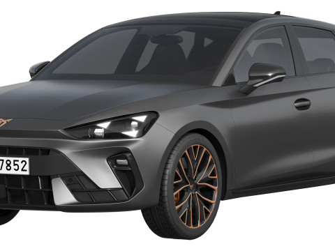 Cupra Leon 2025 3D Model