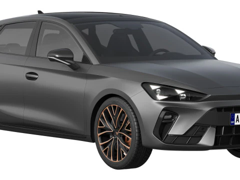 Cupra Leon 2025 3D Model