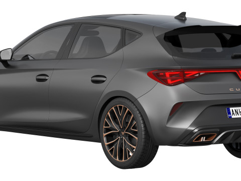 Cupra Leon 2025 3D मॉडल