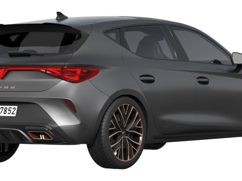 Cupra Leon 2025 3D मॉडल