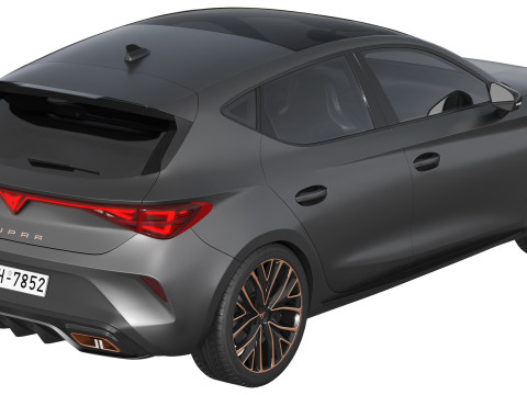 Cupra Leon 2025 3D मॉडल