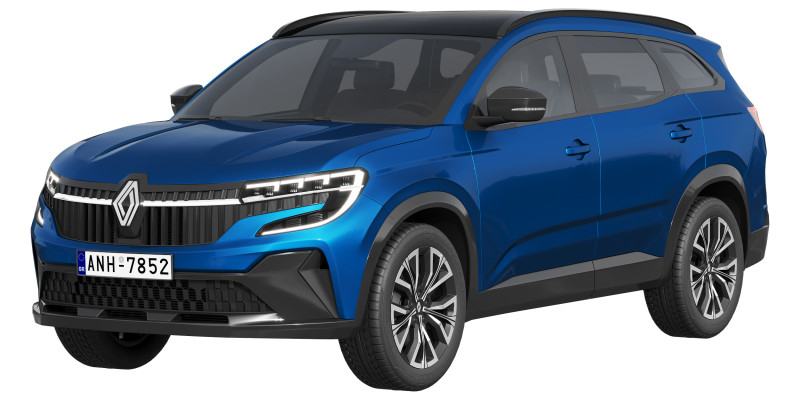 Renault Espace Model 3D .c4d .max .obj .3ds .fbx .stl .blend