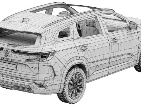 Renault Espace Model 3D