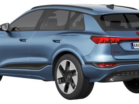 Audi Q6L e-tron 3D Model